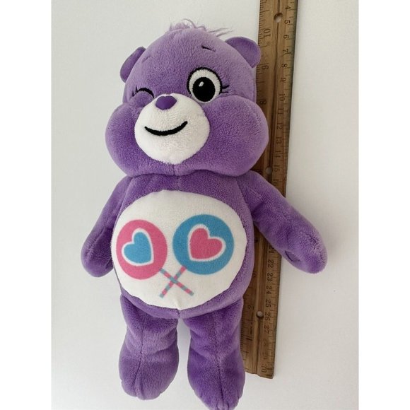 Care Bear Plush Stuffed Animals, Cheer Bear and Share Bear, Lot of 2, 9 Inches - Picture 3 of 8